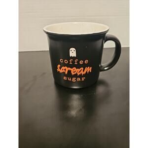Coffee Scream Sugar Better Life Ghost Halloween Coffee Cup
